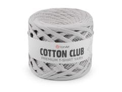 Kraftika 1ks (7304) šedá světlá pletací příze cotton club 310 g