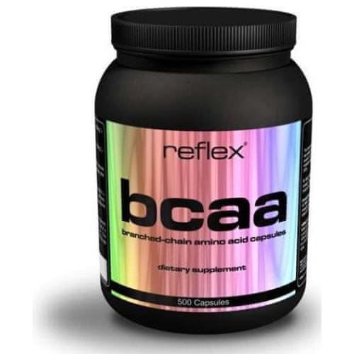 Reflex Nutrition BCAA, 500 kapslí, Reflex Nutrition