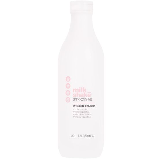 Milk Shake Smoothies Light Activating Emulsion - oxidační emulze pro barvy Milk Shake, pro tenké a jemné vlasy, 950ml