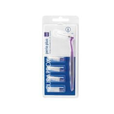 Curaprox Mezizubní kartáček Perio Plus 408 - 8,0 mm Fialový (Holder & Refill)