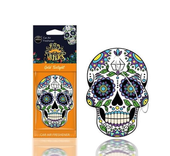 Aroma Car Osvěžovače vzduchu AROMA DIA DE LOS MUERTOS Gold Tatoo