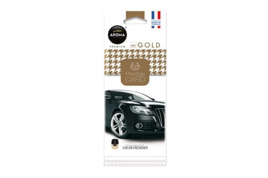 Aroma Car Osvěžovače vzduchu AROMA PRESTIGE CARD GOLD