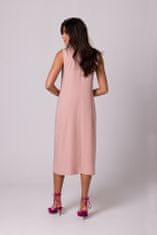 BeWear Šaty BeWear B254 Pink S