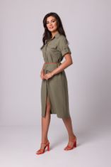 BeWear BeWear Šaty B258 Olive XL