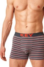 Key Pánské boxerky MXH 326 A23 Hnědá M