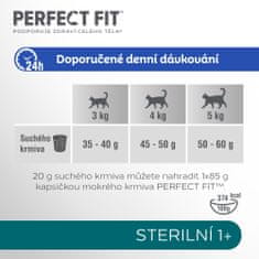 Perfect fit granule kuřecí pro kastrované dospělé kočky 6x750g