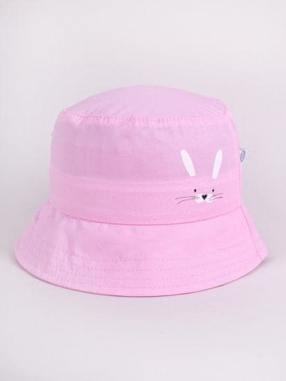 YOCLUB Yoclub Dívčí letní klobouk CKA-0265G-A110 Pink