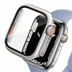 BB-Shop Pouzdro 2v1 + tvrzené sklo pro Apple Watch 7/8 45MM, černé