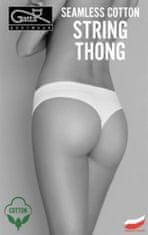 Gatta Dámské tanga SEAMLESS COTTON STRING THONG - Gatta béžová M