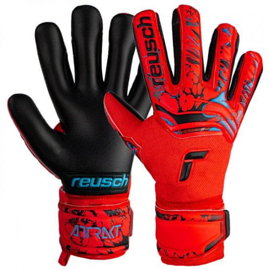 Reusch Pánské brankářské rukavice Attrakt Grip Evolution Finger Support 53 70 820 3333 - Reusch