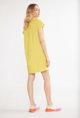Monnari Mini šaty Dámské šaty se vzorem Multi Yellow 36