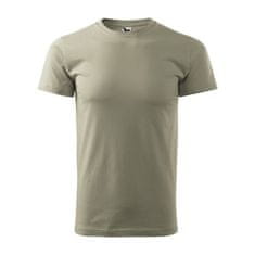 Malfini Pánské tričko Basic M MLI-12928 light khaki - Malfini XL