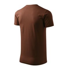 Malfini Pánské tričko Basic M MLI-12938 chocolate - Malfini M