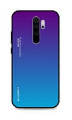 TopQ Kryt LUXURY Xiaomi Redmi Note 8 Pro pevný duhový purpurový 91306