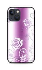 TopQ Kryt iPhone 13 mini silikon Abstract Roses 65445