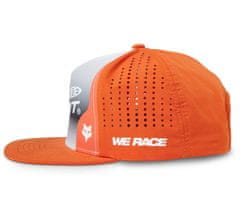 Fox Kšiltovka Foyl Pc Snapback Hat - OS Orange Flame