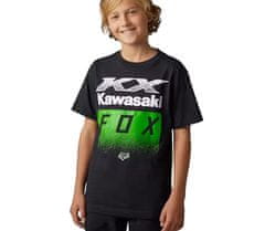 Fox Dětské tričko Youth X Kawi Ss Tee - Black vel. YXL