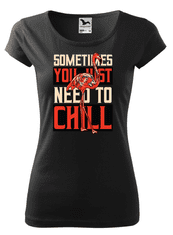 Fenomeno Dámské tričko Need to chill Velikost: S