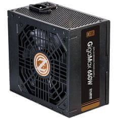 Zalman zdroj ZM650-GVII GigaMax 650W/ ATX / akt. PFC / 120mm ventilátor / 80PLUS Bronze