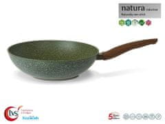 TVS Pánev WOK nepřilnavá ¤28cm NATURA vč. indukce