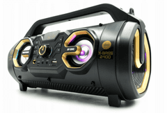 Bass Bluetooth reproduktor BoomBox s rádiem BASS