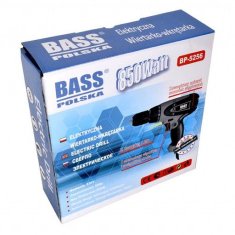 Bass Elektrická vrtačka / šroubovák 850W s LED osvětlením, BP-5256