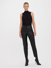 Vero Moda Dámské kalhoty VMBRENDA Straight Fit 10268460 Black (Velikost 32/32)