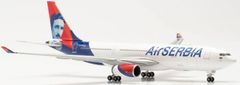 Herpa Airbus A330-243, Air Serbia, "Nikola Tesla", Srbsko, 1/500