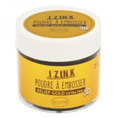 Aladine Embosovací prášek Aladine 25 ml - gold extra fine zlatá detailní