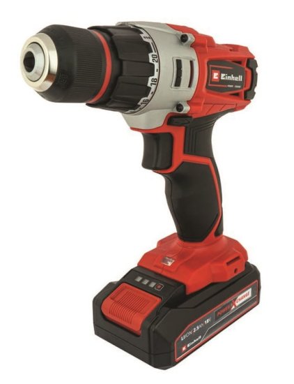 Einhell Akumulátorová vrtačka/šroubovák 18V 18/20 Li-Ion