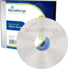 MediaRange DVD-R 4,7GB 16x, Slimcase 5ks