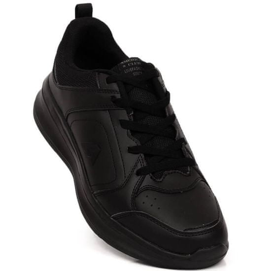 American Club Pánská sportovní obuv M AM923 black leather - American Club