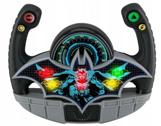 eKids INTERAKTIVNÍ volant Zvuk, světlo, vibrace BATMAN Batmobile / BM-157