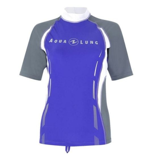 AQUALUNG dámské tričko RASHGUARD fialová/šedá