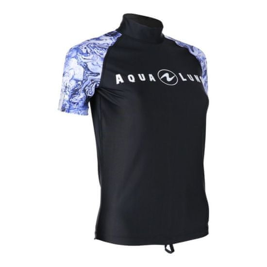 AQUALUNG dámské tričko RASHGUARD AQUA, fialová/bílá