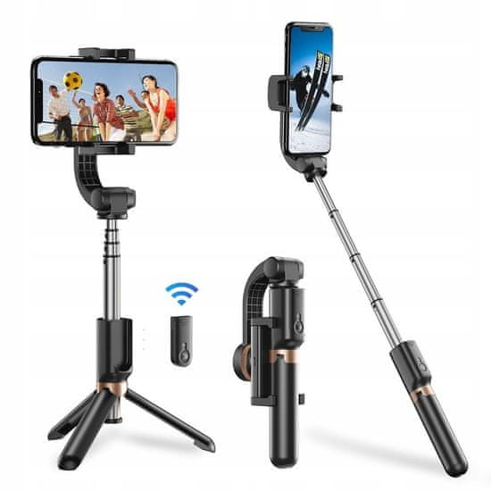 Apexel Monopod Stativ Gimbal + dálkové pro Smartfon / 63.5 cm Apexel APL-D6