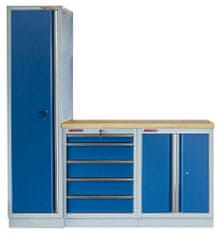 AHProfi Sestava kvalitního PROFI BLUE dílenského nábytku, 3 ks - MTGS1300BAL05