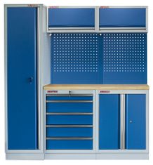 AHProfi Sestava kvalitního PROFI BLUE dílenského nábytku, 5 ks - MTGS1300BAL02