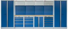 AHProfi Kvalitní PROFI BLUEdílenský nábytek - 4535 x 2000 x 495 mm - MTGS1300A3 Blue