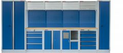 AHProfi Kvalitní PROFI BLUE dílenský nábytek 4235 x 495 x 2000 mm - MTGS1301AJ Blue