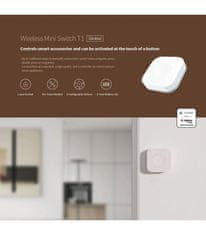 AQARA AQARA Wireless Mini Switch T1 (WB-R02D) - Zigbee 3.0 bateriový ovladač