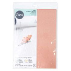 Sizzix Smršťovací fólie sada (a4) - metalická rose gold