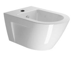 Gsi NORM bidet závěsný, 36x55cm, bílá ExtraGlaze 8665111 - GSI