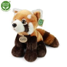 Rappa Plyšová panda červená stojící 28 cm ECO-FRIENDLY