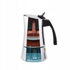 MAESTRO Moka konvice na 6 šálků MR-1668-6 300ml stříbrná