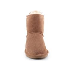 BEARPAW Botičky hnědé 31 EU Mia Youth