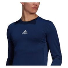 Adidas Tričko na trenínk tmavomodré S Techfit Compression