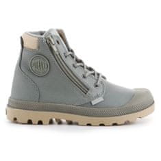 Palladium Boty šedé 32 EU Pampa HI Cuff WP