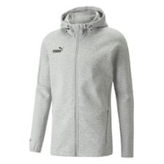 Puma Mikina šedá 182 - 187 cm/L Teamfinal Casuals Hooded