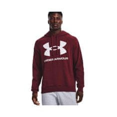 Under Armour Mikina vínově červená 173 - 177 cm/S Rival Fleece Big Logo HD